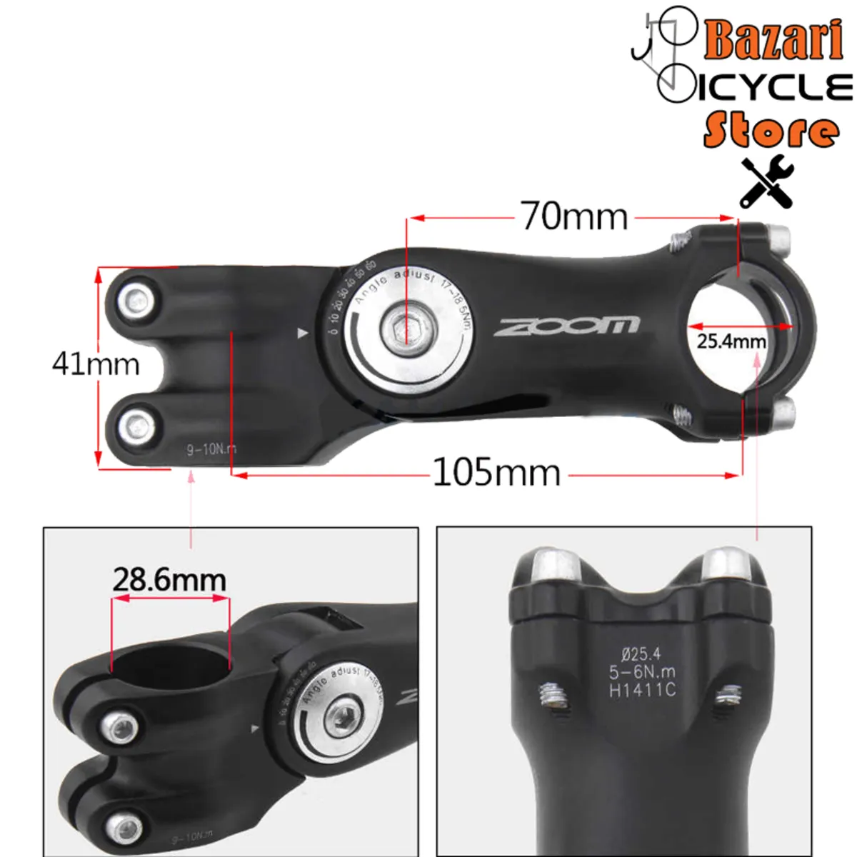 Stem zoom sales adjustable